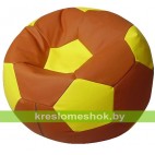 Кресло-мешок Мяч Стандарт коричнево-желтое