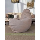 Кресло мешок Груша Макси Г2.5-239 Crown 02 Beige