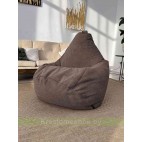 Кресло мешок Груша Макси Г2.5-241 Crown 04 Taupe
