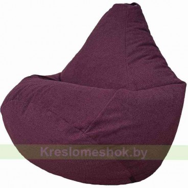 Кресло мешок Груша  Г2.5-243 Crown 06 Chianti