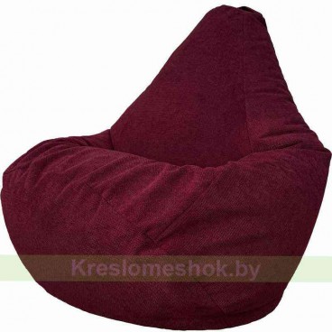 Кресло мешок Груша  Г2.5-244 Crown 07 Cranberry