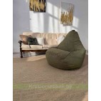Кресло мешок Груша Макси Г2.5-248 Crown 11 Olive