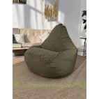 Кресло мешок Груша Макси Г2.5-248 Crown 11 Olive