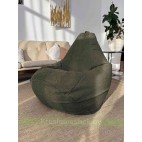 Кресло мешок Груша Макси Г2.5-249 Crown 12 Winter Moss