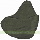 Кресло мешок Груша Макси Г2.5-249 Crown 12 Winter Moss