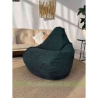 Кресло мешок Груша Макси Г2.5-250 Crown 13 Ocean Blue