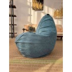 Кресло мешок Груша Макси Г2.5-251 Crown 14 Blue