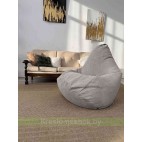 Кресло мешок Груша Макси Г2.5-254 Crown 17 Grey