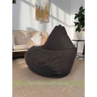 Кресло мешок Груша Макси Г2.5-256 Crown 19 Charcoal