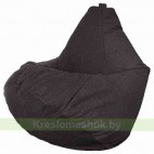 Кресло мешок Груша Макси Г2.5-256 Crown 19 Charcoal