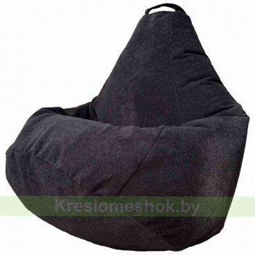 Кресло мешок Груша  Г2.5-257 Crown 20 Black