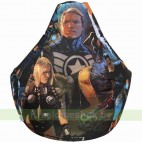 Кресло мешок Груша Г2.1-073 Вселенная Marvel