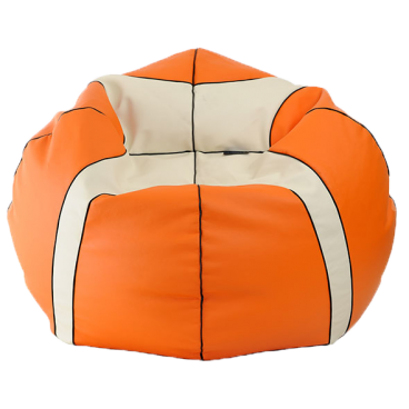 Кресло-мешок "Баскетбольный Мяч Медиум" оранжевый