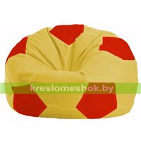 Кресло мешок Мяч жёлтый - красный М 1.1-260
