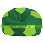 Кресло мешок Мяч зелёный - салатовый М 1.1-241