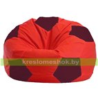 Кресло мешок Мяч красно - бордовое 1.1-180