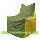 Кресло мешок Фокс Ф 21-228 (оливково-жёлтый)