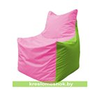 Кресло мешок Фокс Ф 21-197 (розово-салатовый)