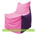 Кресло мешок Фокс Ф 21-191 (розово-фиолетовый)