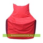 Кресло мешок Фокс Ф 21-180 (красно-бордовый)