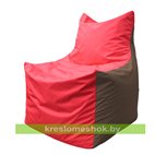 Кресло мешок Фокс Ф 21-177 (красно-коричневый)