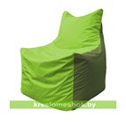 Кресло мешок Фокс Ф 21-164 (салатовый - оливковый)
