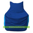 Кресло мешок Фокс Ф 21-129 (василёк - голубой)