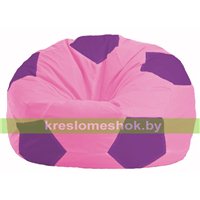 Кресло мешок Мяч розовый - сиреневый М 1.1-194