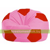 Кресло мешок Мяч розовый - красный М 1.1-199