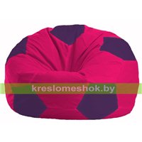 Кресло мешок Мяч малиновый - фиолетовый М 1.1-380