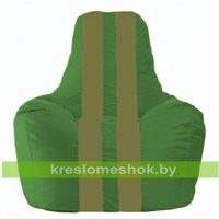 Кресло-мешок Спортинг зелёный - оливковый С1.1-462