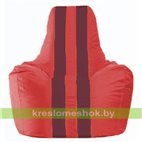 Кресло-мешок Спортинг красный - бордовый С1.1-180