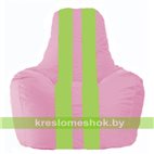 Кресло-мешок Спортинг розовый - салатовый С1.1-197