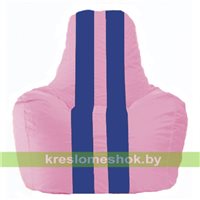 Кресло-мешок Спортинг розовый - синий С1.1-195