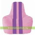 Кресло-мешок Спортинг розовый - сиреневый С1.1-194