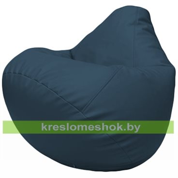 Бескаркасное кресло-мешок Груша Г2.3-03 синий