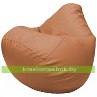 Бескаркасное кресло-мешок Груша Г2.3-20 оранжевый