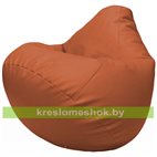 Бескаркасное кресло-мешок Груша Г2.3-23 оранжевый