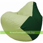Бескаркасное кресло-мешок Груша Г2.3-0401 светло-салатовый, зелёный