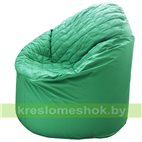 Кресло мешок Bravo зелёное (+ синтепон)
