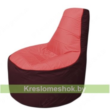 Кресло мешок Трон Т1.1-0201(красный-бордовый)