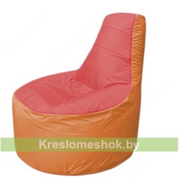 Кресло мешок Трон Т1.1-0205(красный-оранжевый)
