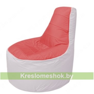 Кресло мешок Трон Т1.1-0225(красный-белый)