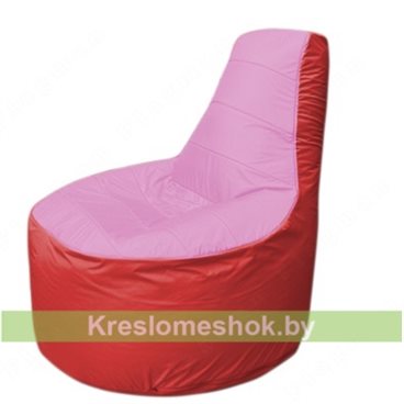 Кресло мешок Трон Т1.1-0302(розовый-красный)