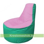 Кресло мешок Трон Т1.1-0312(розовый-бирюзовый)