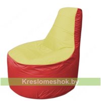 Кресло мешок Трон Т1.1-0602(желтый-красный)