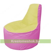 Кресло мешок Трон Т1.1-0603(желтый-розовый)