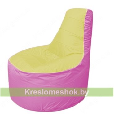 Кресло мешок Трон Т1.1-0603(желтый-розовый)