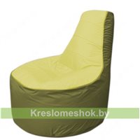 Кресло мешок Трон Т1.1-0610(желтый-оливковый)