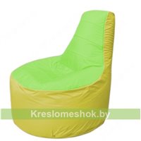 Кресло мешок Трон Т1.1-0706(салатовый-жёлтый)